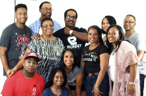 Boss's support system - her family